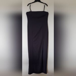 NWT Lulus Women's Black Maxi Dress Size XL